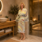 Hamam Bademantel Damen Oasis Multicolor
