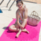Hamam Strandtuch Zennn Fuchsia