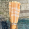 Hamamtuch Saunatuch Travel  Mustard