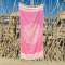 Hamamtuch Saunatuch Boho Pink Candy