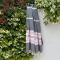 Hamamtuch Saunatuch Sea Me Black - Pink