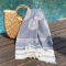 Hamamtuch Saunatuch Bohemia Dark Blue