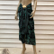 Pareo Batik Pareo mit Gesp Aztec Green