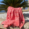 Batik Strandtuch Balyy Life is better at the beach 