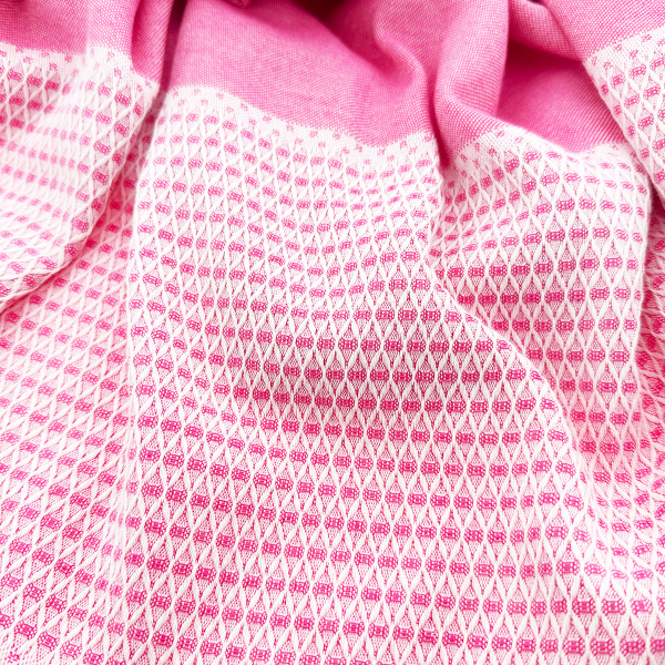 Hamamtuch Saunatuch Boho Pink Candy