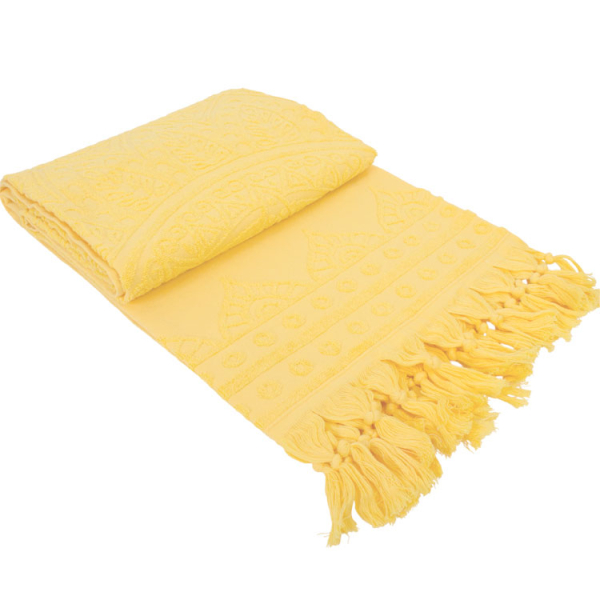Hamam Strandtuch Zennn  Butter Yellow