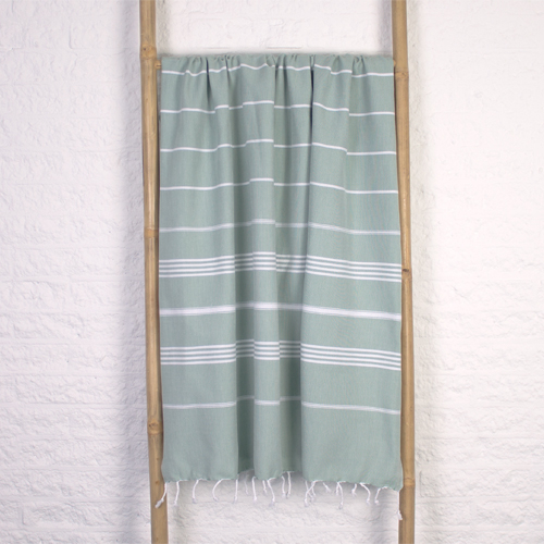 Hamamtuch Saunatuch Ottomania standard Grau-grün