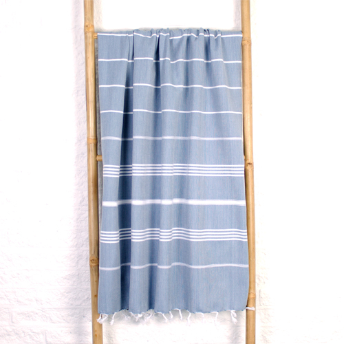 Hamamtuch Saunatuch Ottomania standard Jeans blau