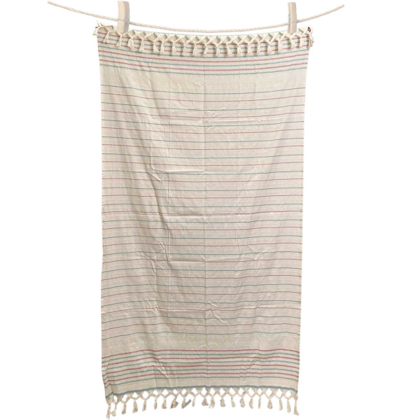 Hamamtuch Saunatuch Hamamtuch Set Stripe Pink