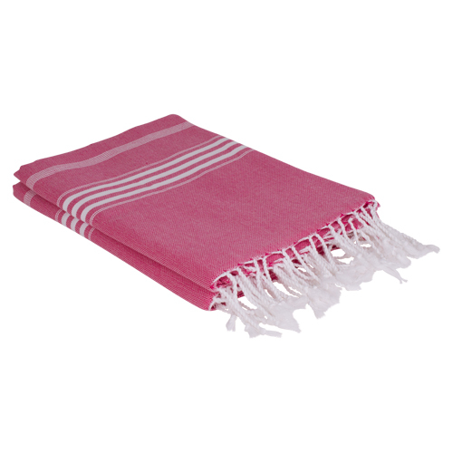 Hamamtuch Saunatuch Ottomania extra lang  Fuchsia