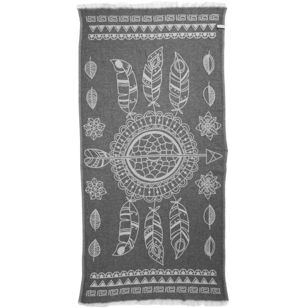 Hamamtuch Saunatuch Dreamcatcher Black