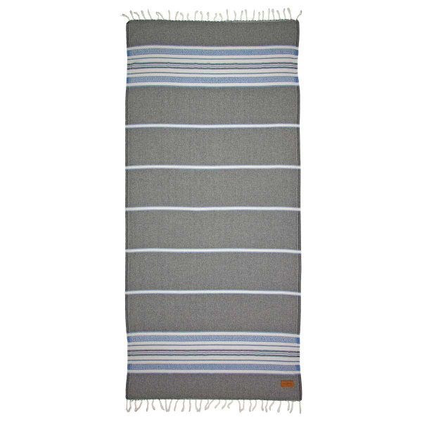 Hamamtuch Sea Me Black Blue