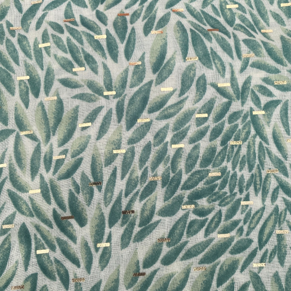 Pareo Leaves  Green - Gold