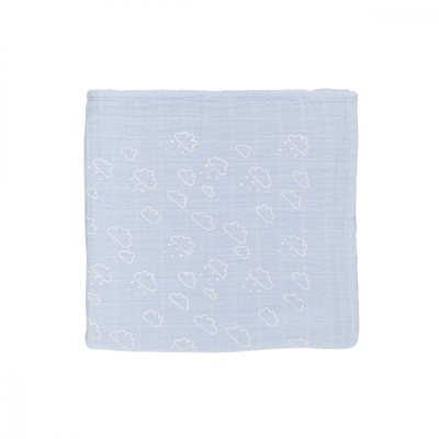 
Baby Muslin "Cloud" Light Blue

