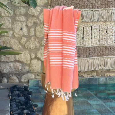 Hamamtuch Saunatuch Travel  Coral