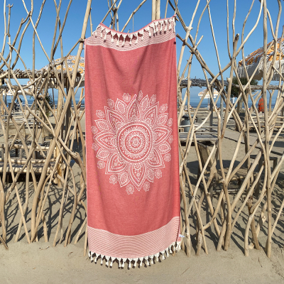 Hamamtuch Saunatuch
Boho
Samba red