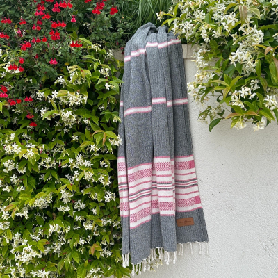 Hamamtuch Saunatuch
Sea Me
Black-Fuchsia