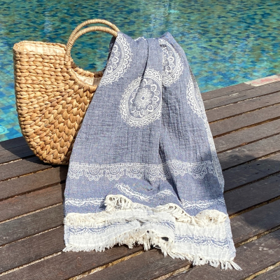 Hamamtuch Saunatuch
Bohemia
Dark Blue