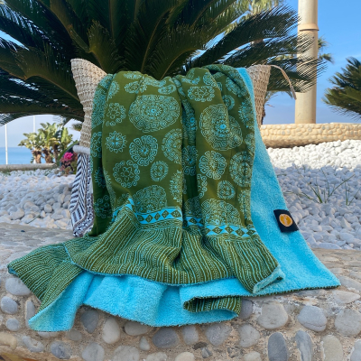 Batik Strandtuch
Aztec
Turquoise