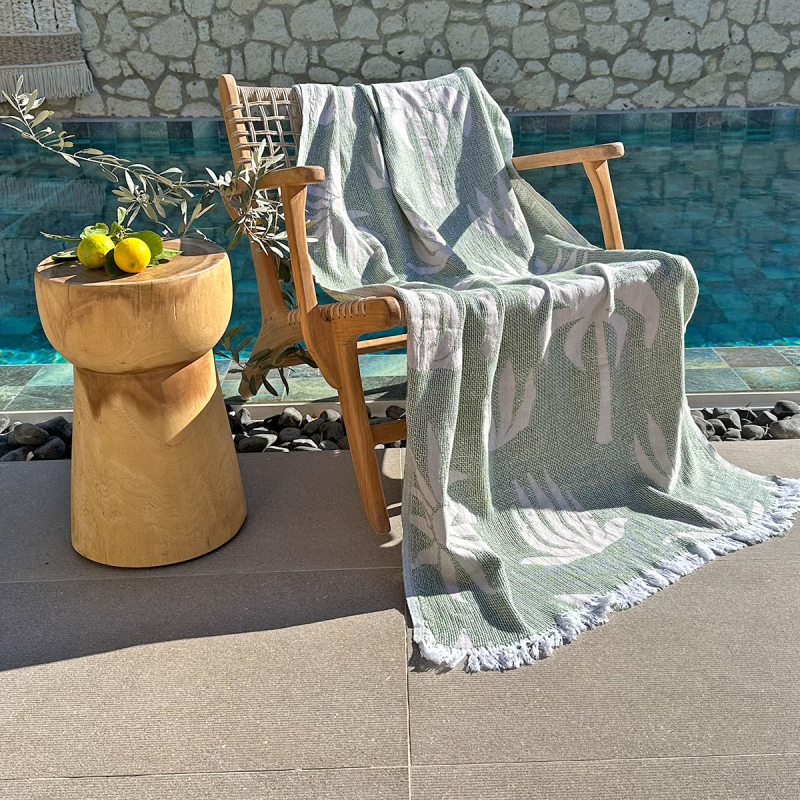 Hamamtuch Saunatuch
Palm Beach
Beige - Green