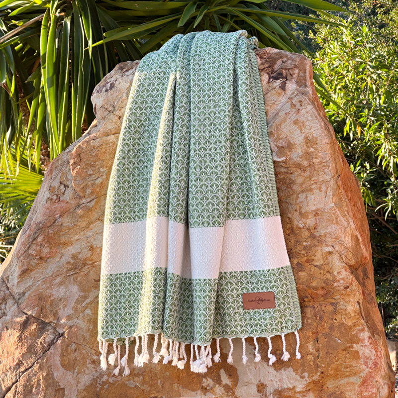 Hamamtuch Saunatuch
Peacock
Green