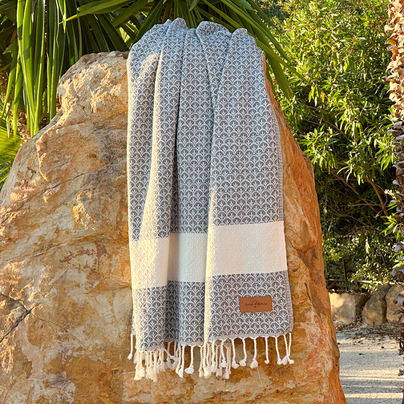 Hamamtuch Saunatuch
Peacock
Grey