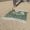 Grote Hamamdoek XXL Chive Green 