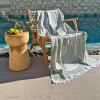 Hamamtuch Palm Beach Beige-Green