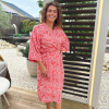 Balyy Kimono Bademantel Damen Life is better at the beach
